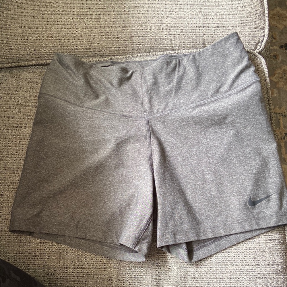 Nike Women's Gray Athletic Shorts